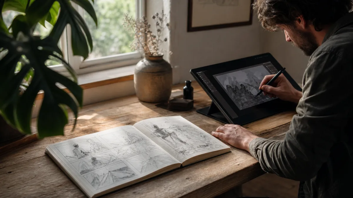 Comment créer une bd : guide complet du scénario au dessin